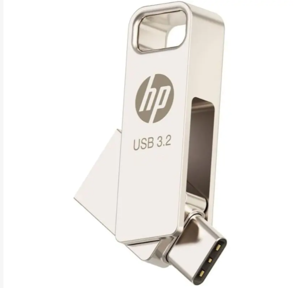1 (31) HP X206c 3.2 TYPE-C OTG USB (FULL METAL) 32GB (WARRANTY: 2 YEARS) - Image 1