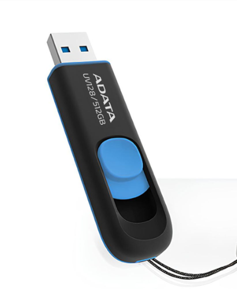 1 (35) ADATA UV128 3.2 USB SLIDE USB 32GB (WARRANTY: 5 YEARS) - Image 1