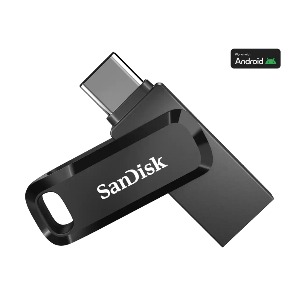 1 (8) SANDISK TYPE C GO 400MB/s 3.2 OTG USB 1TB (WARRANTY: 5 YEARS) - Image 1