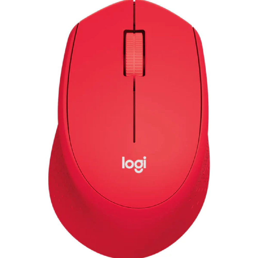 New Project (11) M331 SILENT WIRELESS MOUSE RED - Image 1