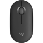 M350S PEBBLE MOUSE 2 SILENT CLICK BLUETOOTH WIRLESS MOUSE BLACK