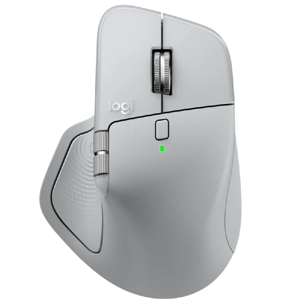 New Project (27) MX MASTER 4 MOUSE PALE GREY - Image 1