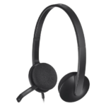 H340 USB HEADSET WITH NOICE CANCELATION MIC