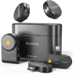MAONO WAVE T5 PA3 TYPE-C/LIGHTNING & CAMERA RECEIVER MICROPHONE