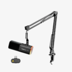 PD100W S WIRELESS PODCAST MICROPHONE (WITH STAND)