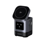 UGREEN UNO 2IN1 QI2 MAGNETIC FOLDABLE WIRELESS STATION BLACK