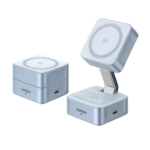 UGREEN 25W QI2 MAGFLOW 2IN1 MAGNETIC WIRELESS CHARGER WHITE