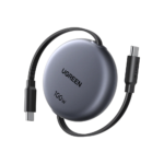 UGREEN 100W NEXODE RETRACTABLE USB-C TO C CABLE BLACK