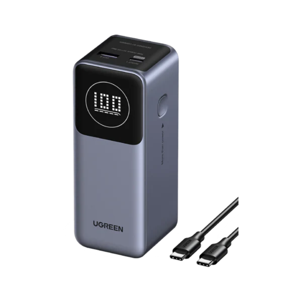 Untitled design (11) UGREEN PB724 12000MAH QUICK CHARGING 100W POWERBANK BLACK - Image 1