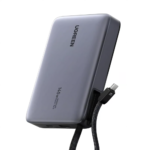 UGREEN NEXODE 20000MAH 145W POWERBANK  WITH BUILT-IN CABLE SPACE GREY