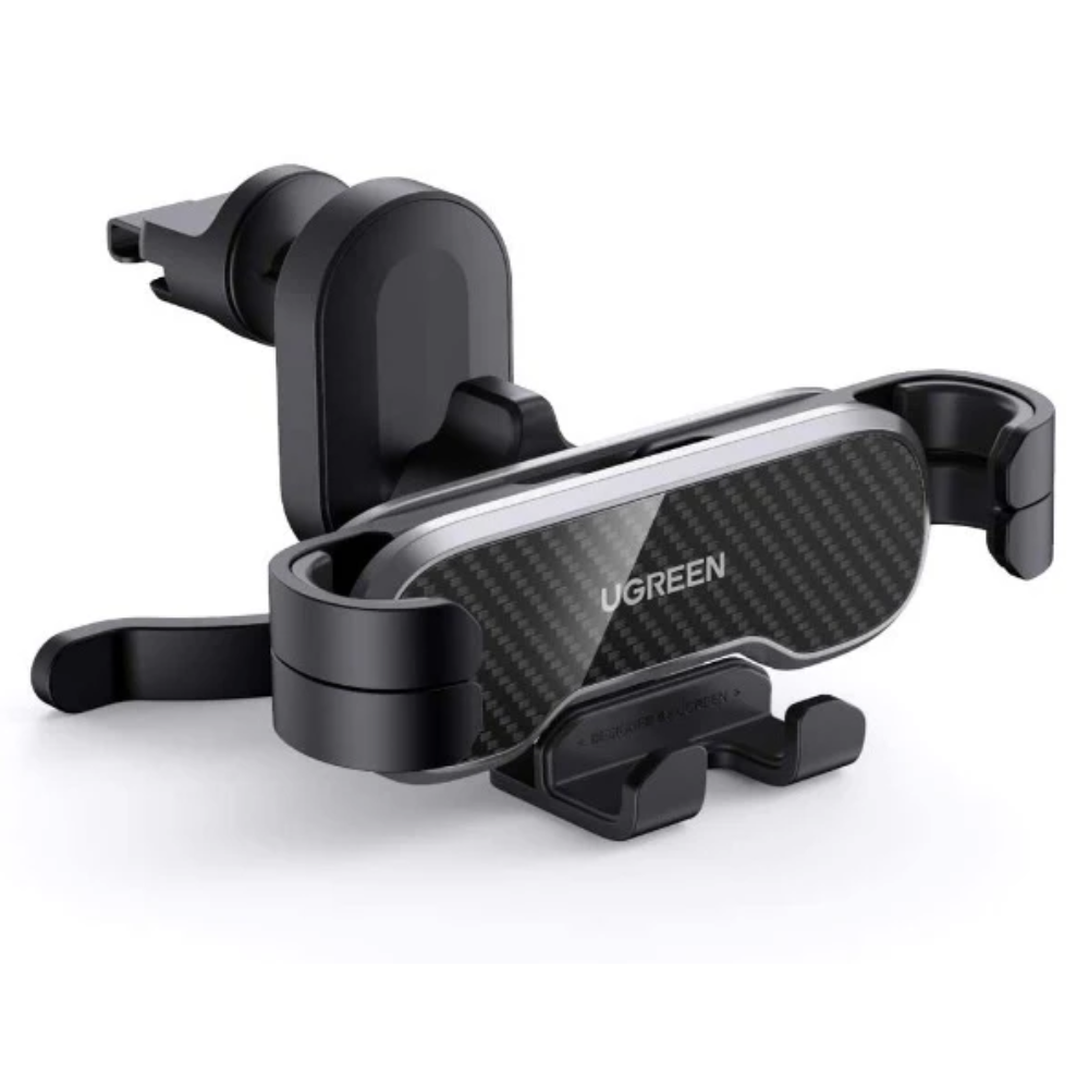 Untitled design (34) UGREEN GRAVITY DRIVE AIR VENT CAR MOUNT PHONE HOLDER BLACK - Image 1