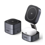 UGREEN MAGFLOW QI2 MAGNETIC FOLDABLE CHARGER BLACK