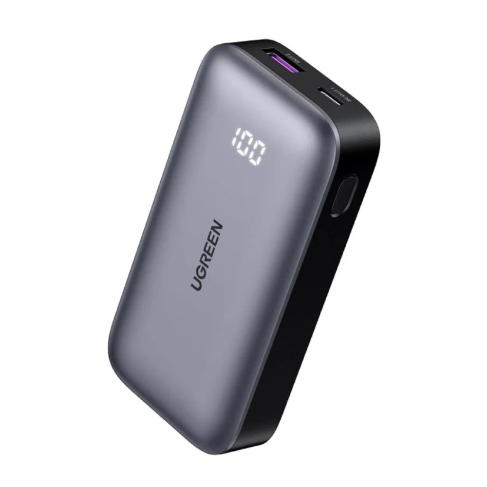 Untitled design (5) 10000MAH MINI QUICK CHARGING 30W POWERANK BLACK - Image 1