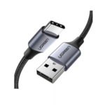 UGREEN US288 USB-A 2.0 TO USB-C CABLE  NICKEL PLATING ALUMINUM 1M BLACK