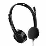 H102 WIRED STEREO HEADSET BLACK