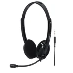 H101 WIRED STEREO HEADSET BLACK