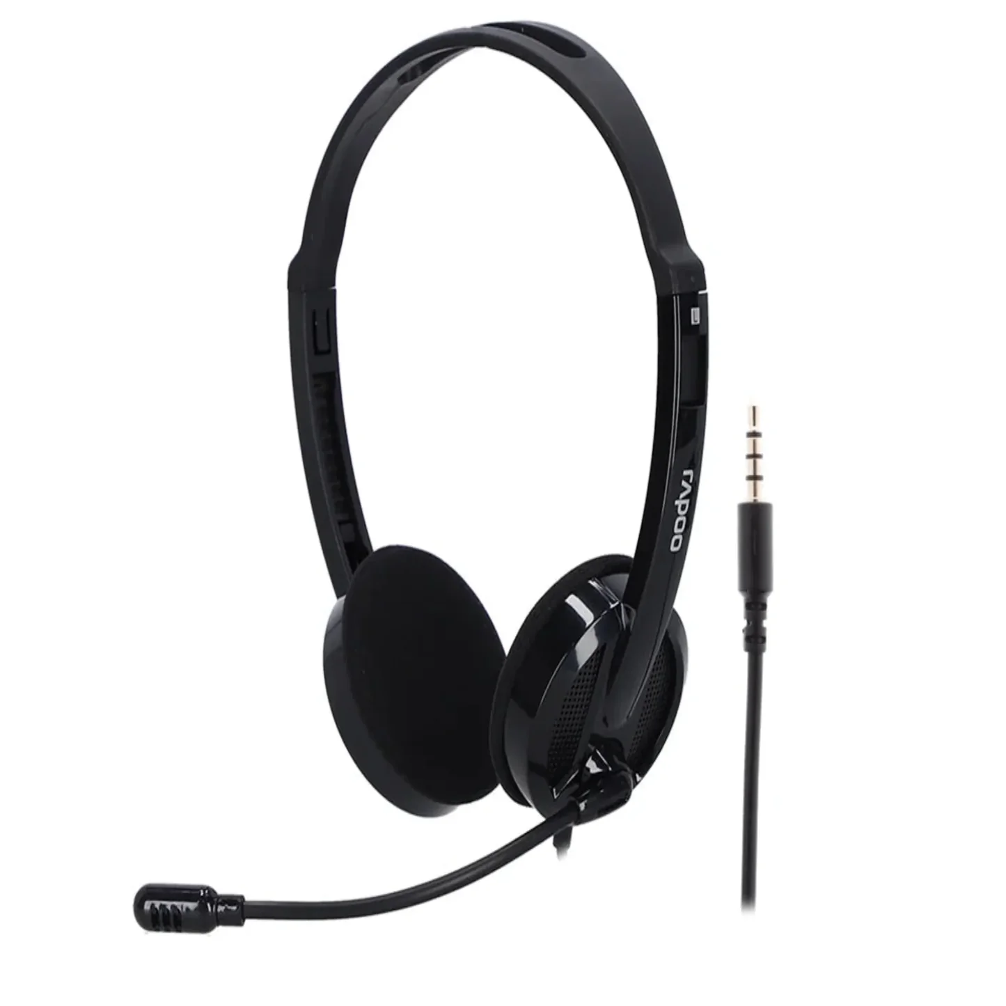 1 H101 WIRED STEREO HEADSET BLACK - Image 1