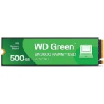 WD GREEN SN3000 5000MB/s M.2 NVME SSD 500GB (2-YEARS)