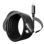 UGREEN RIGHT ANGLE TYPE-C TO C VR 5M CABLE BLACK